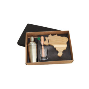 Kit Cachaça com Socador Personalizado