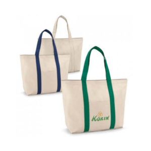 ecobag grande com ziper e bolso interno Personalizada