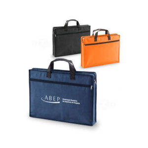 pasta com ziper frontal Personalizada