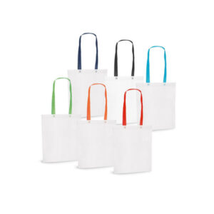 sacola de tnt alças coloridas Personalizada