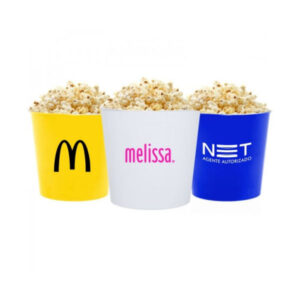 Balde de Pipoca Grande para Brindes Personalizados