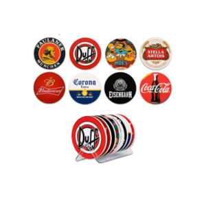 Bolacha Porta Copos Personalizada