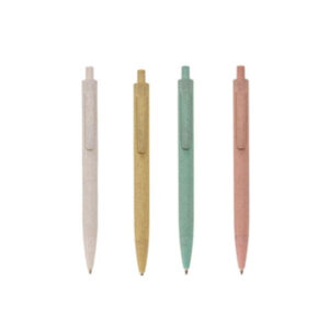 Caneta esferográfica biodegradável personalizada