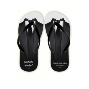 Chinelo Personalizado Casamento