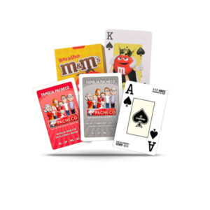 Jogo de Baralho Personalizado com Foto