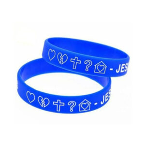 Pulseira de borracha personalizada