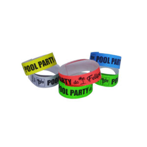 Pulseira de festa personalizada