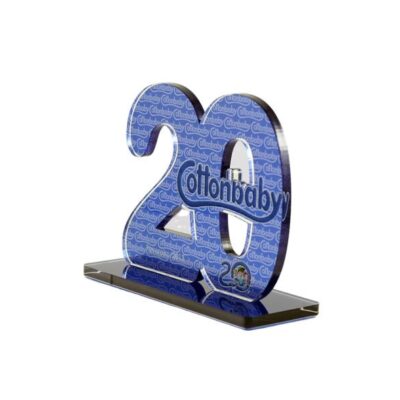 Troféu 20 anos personalizados