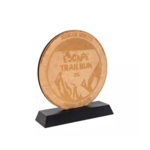 Troféu De Madeira Personalizado